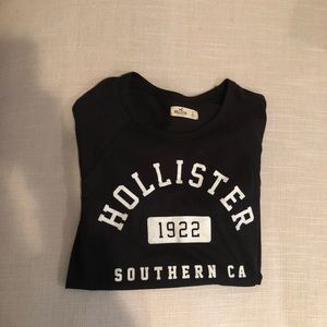 Hollister Black Long Sleeve Size L